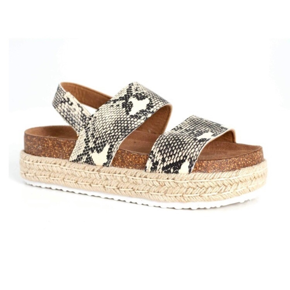 LAST! | Dakota | Platform Espadrille Sandals - Picture 5 of 5